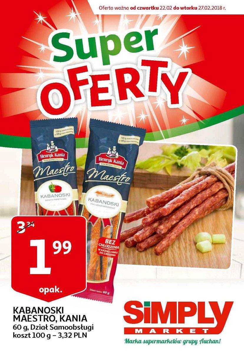 Gazetka promocyjna Simply Market str. 1