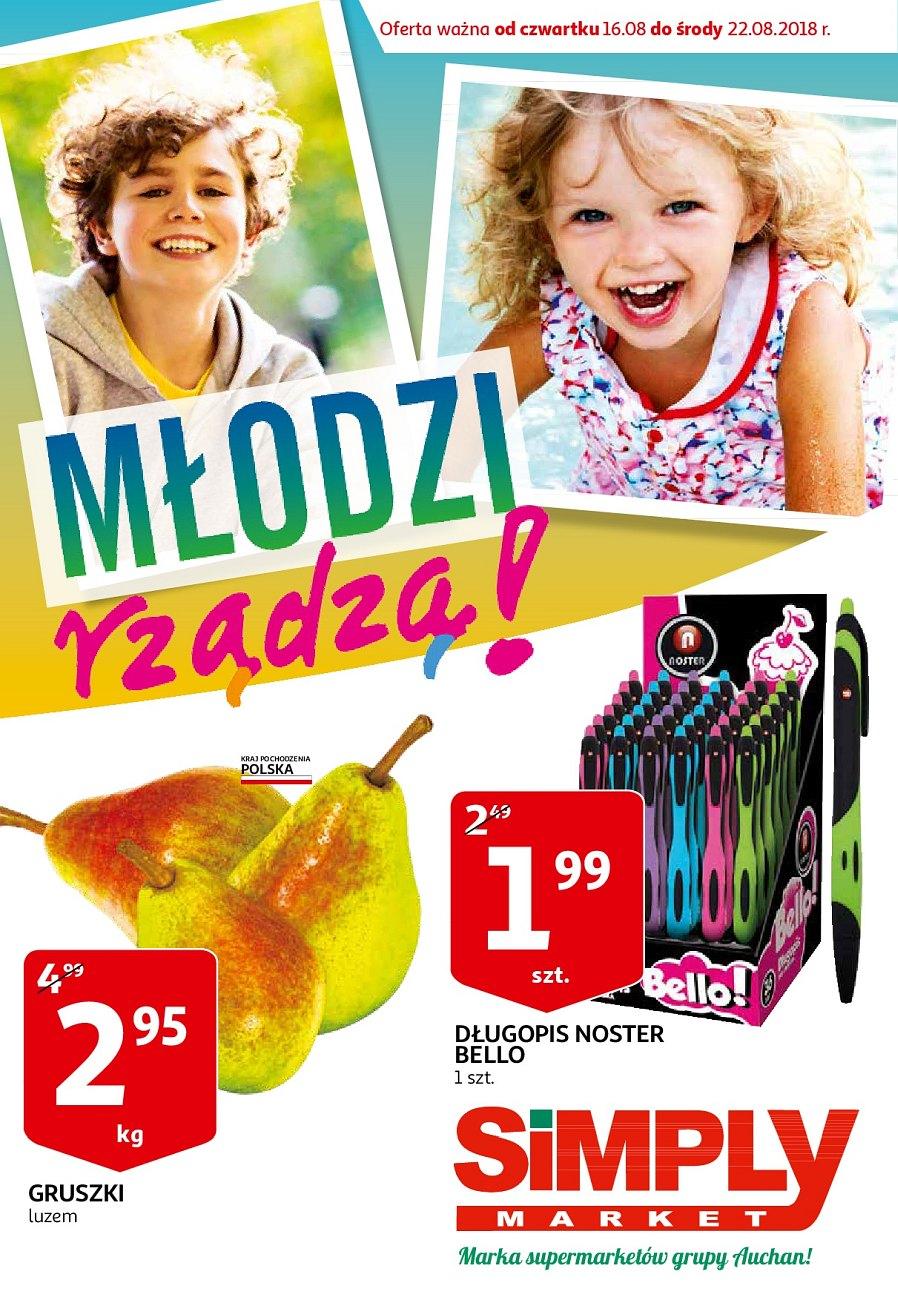 Gazetka promocyjna Simply Market str. 1