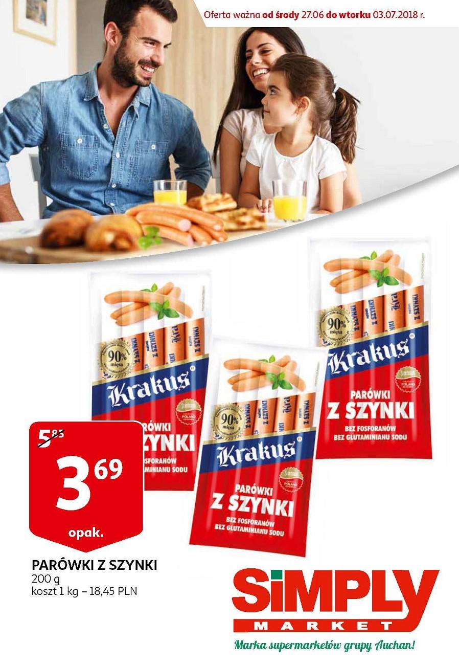 Gazetka promocyjna Simply Market str. 1