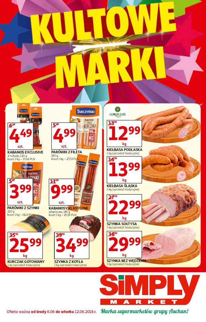 Gazetka promocyjna Simply Market str. 1