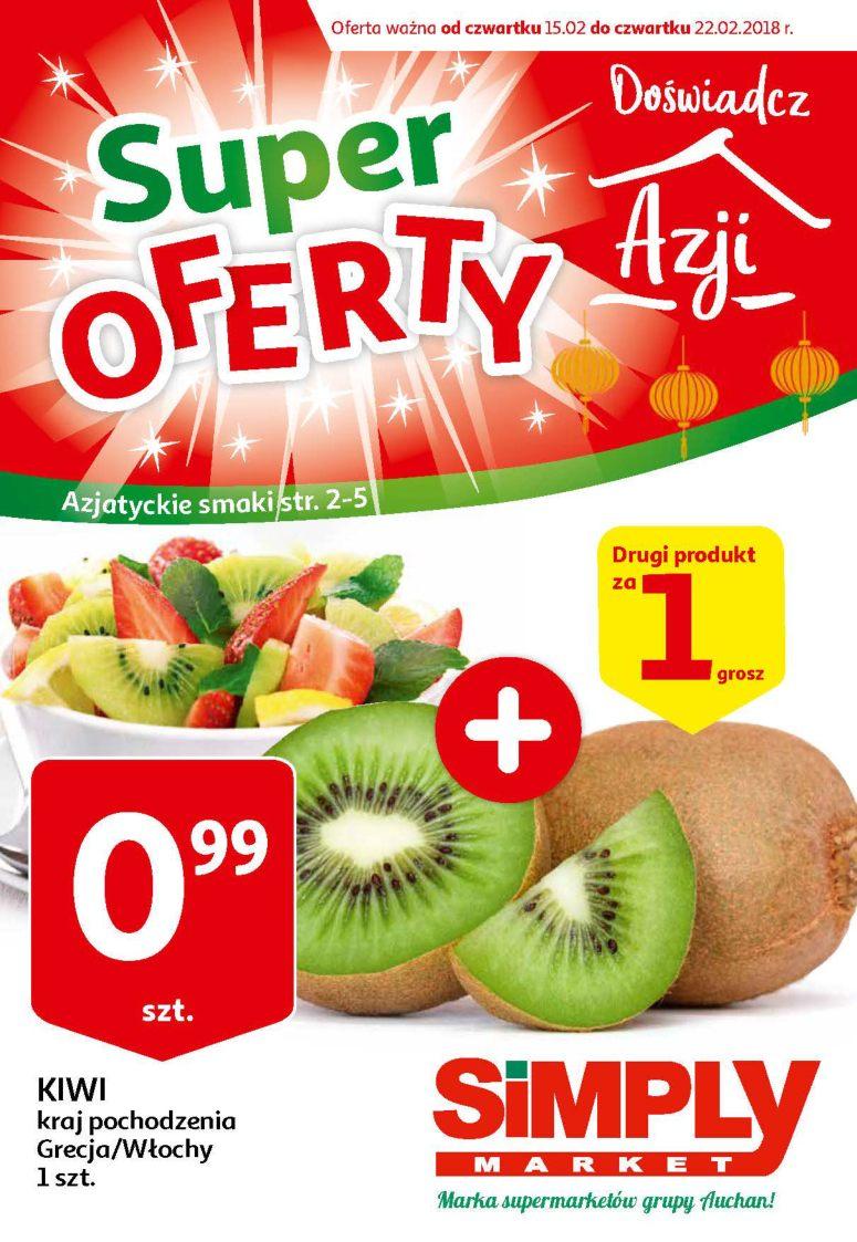 Gazetka promocyjna Simply Market str. 1