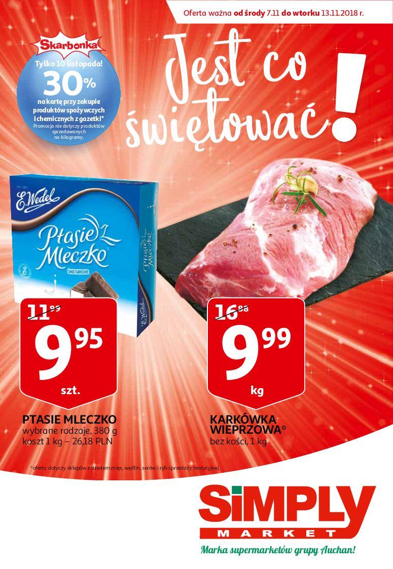 Gazetka promocyjna Simply Market str. 1