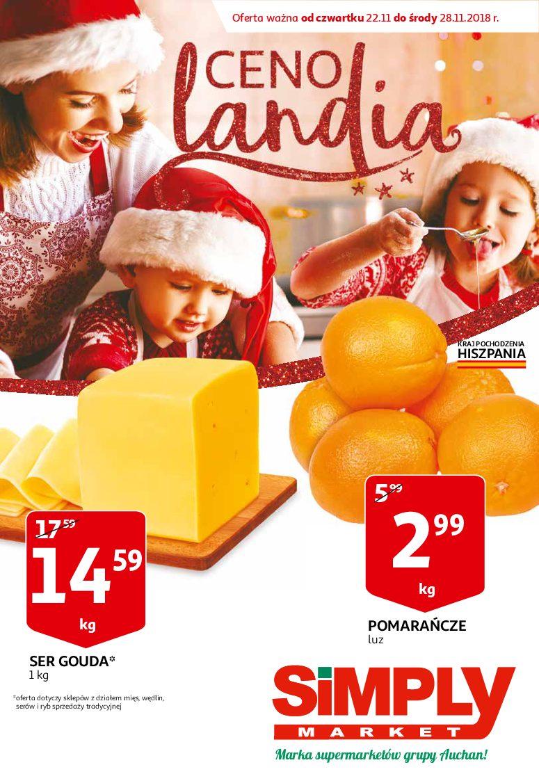 Gazetka promocyjna Simply Market str. 1