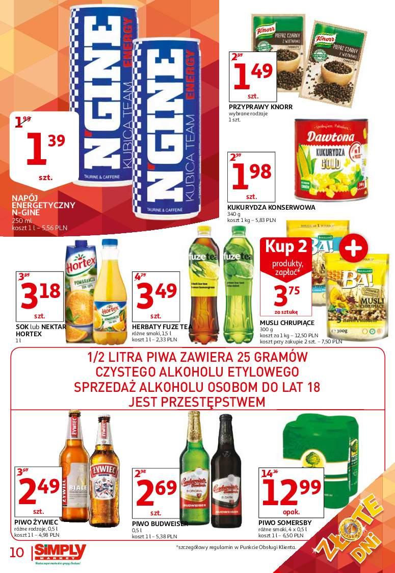 Gazetka promocyjna Simply Market str. 10