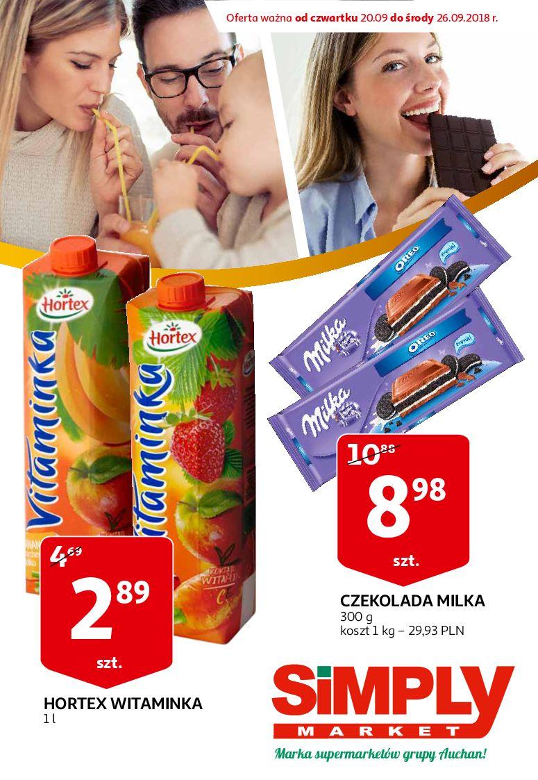 Gazetka promocyjna Simply Market str. 1