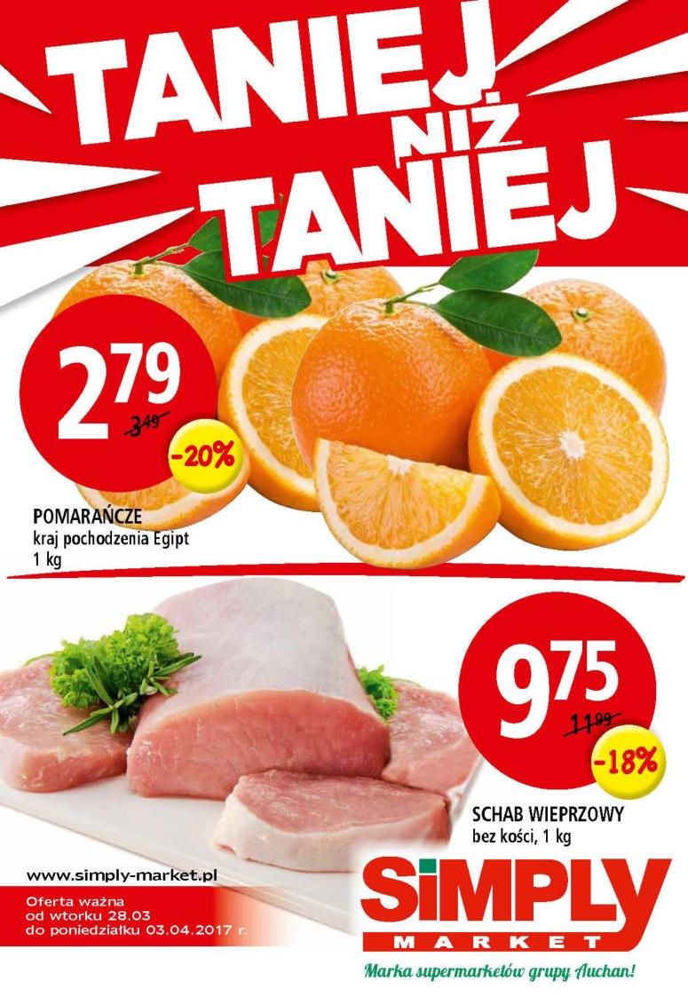 Gazetka promocyjna Simply Market str. 1