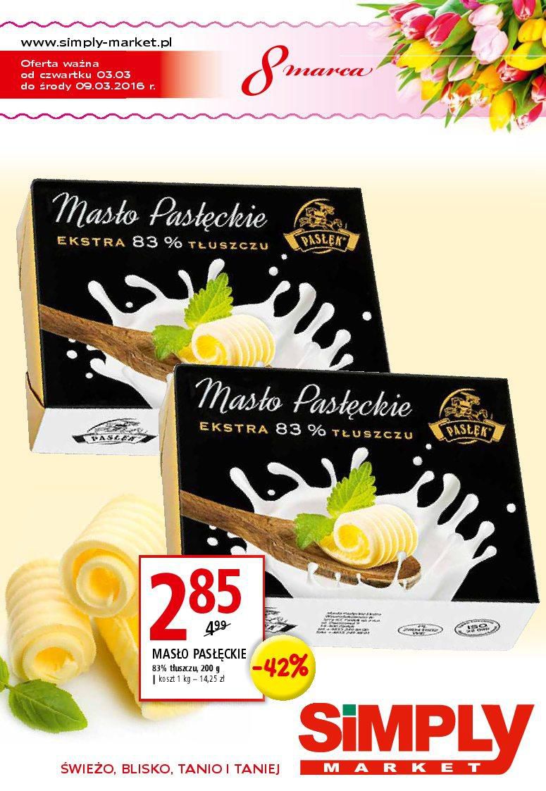 Gazetka promocyjna Simply Market str. 1