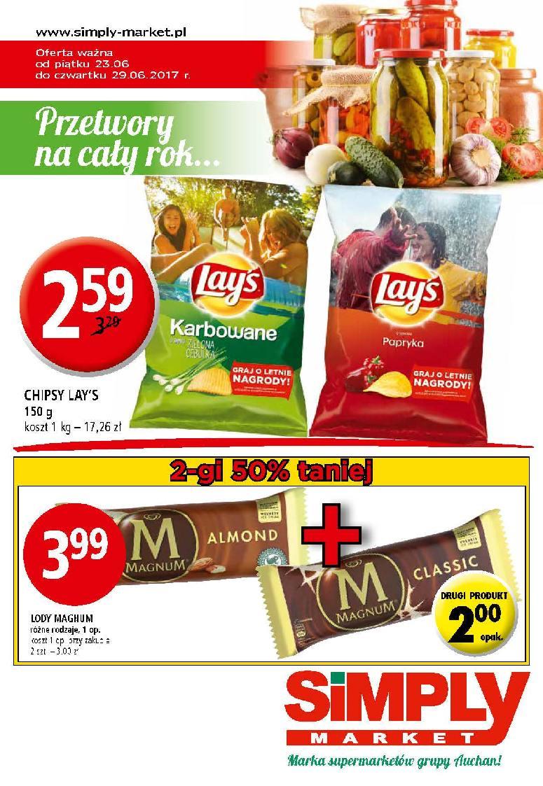 Gazetka promocyjna Simply Market str. 1