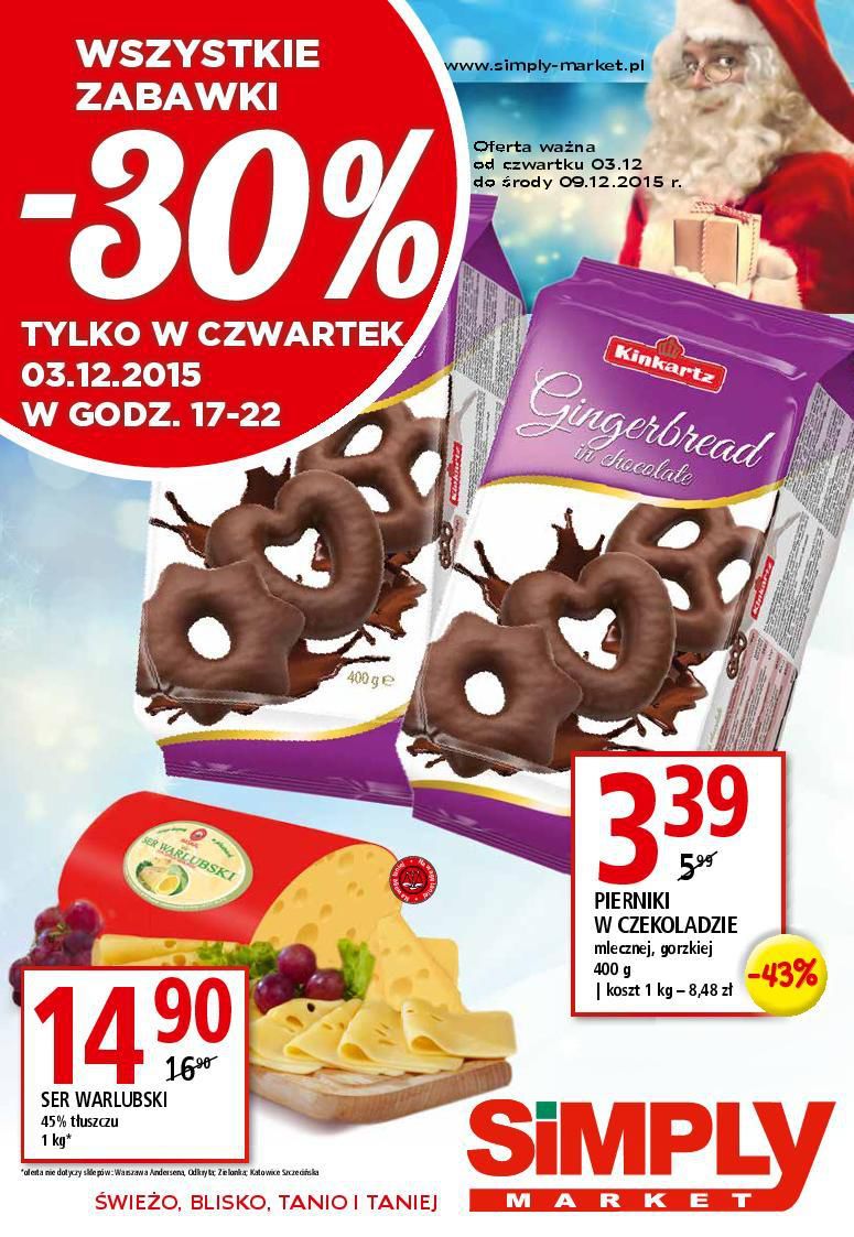 Gazetka promocyjna Simply Market str. 1