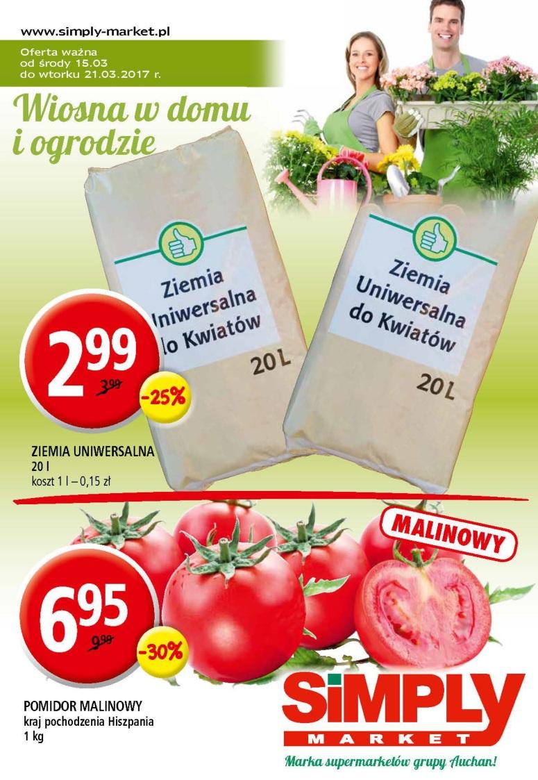 Gazetka promocyjna Simply Market str. 1