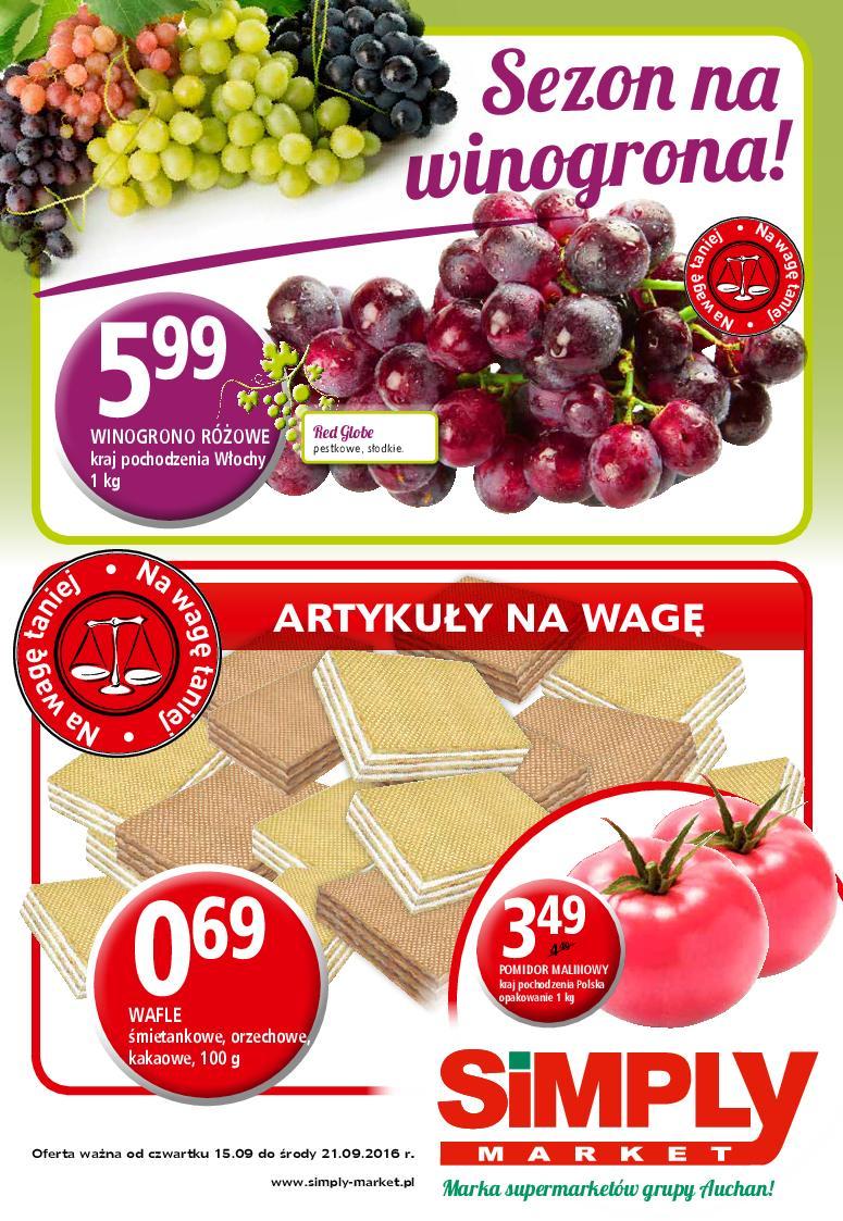 Gazetka promocyjna Simply Market str. 1