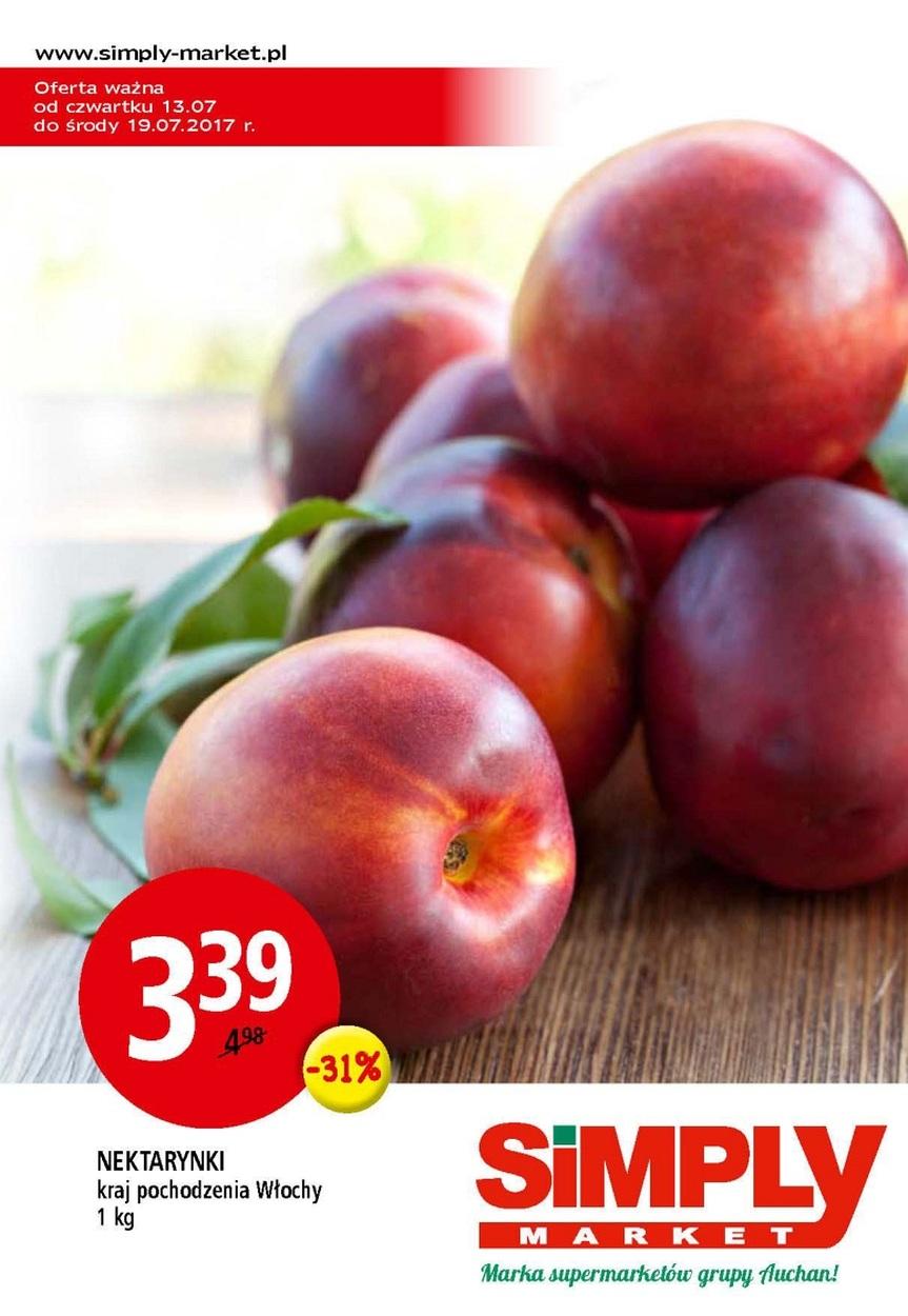 Gazetka promocyjna Simply Market str. 1