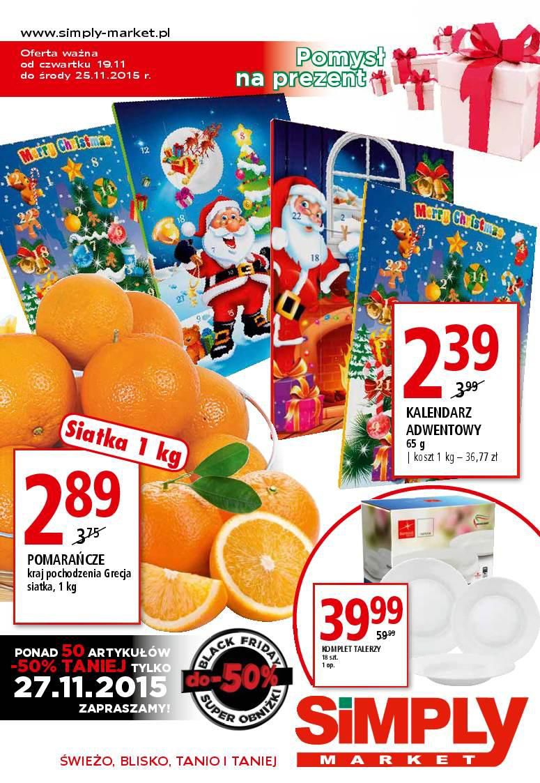 Gazetka promocyjna Simply Market str. 1