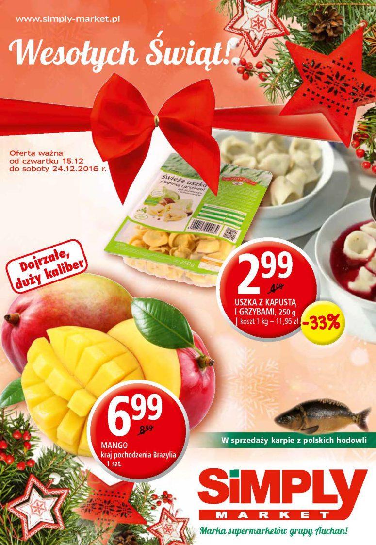 Gazetka promocyjna Simply Market str. 1