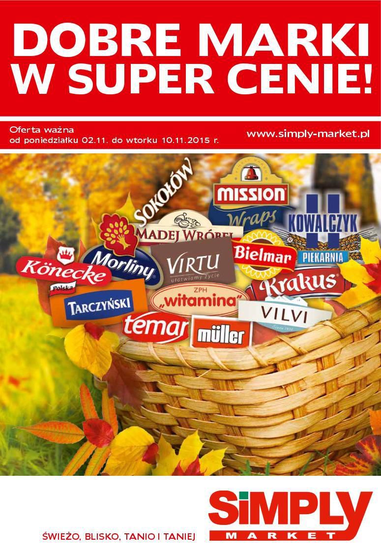 Gazetka promocyjna Simply Market str. 1