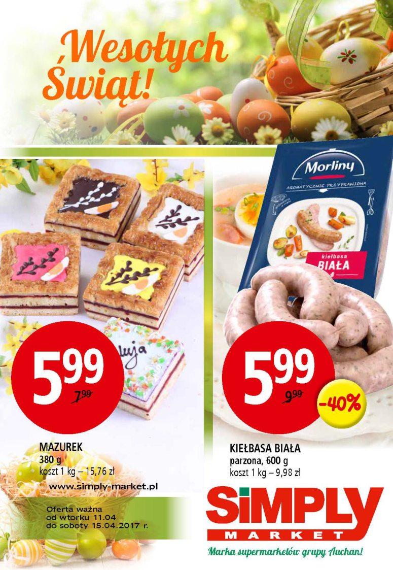 Gazetka promocyjna Simply Market str. 1