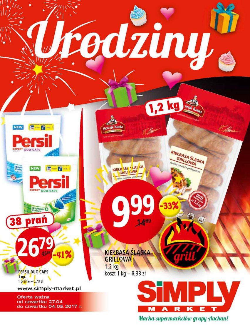 Gazetka promocyjna Simply Market str. 1