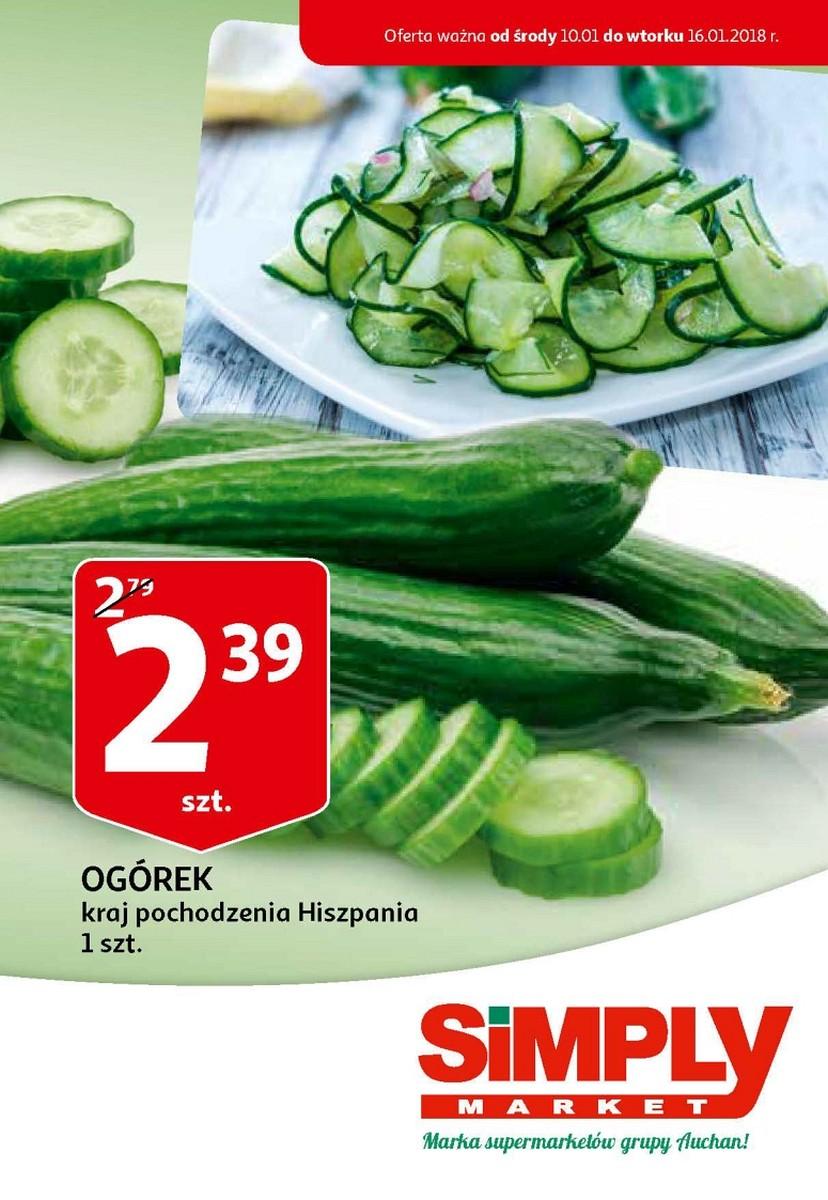 Gazetka promocyjna Simply Market str. 1