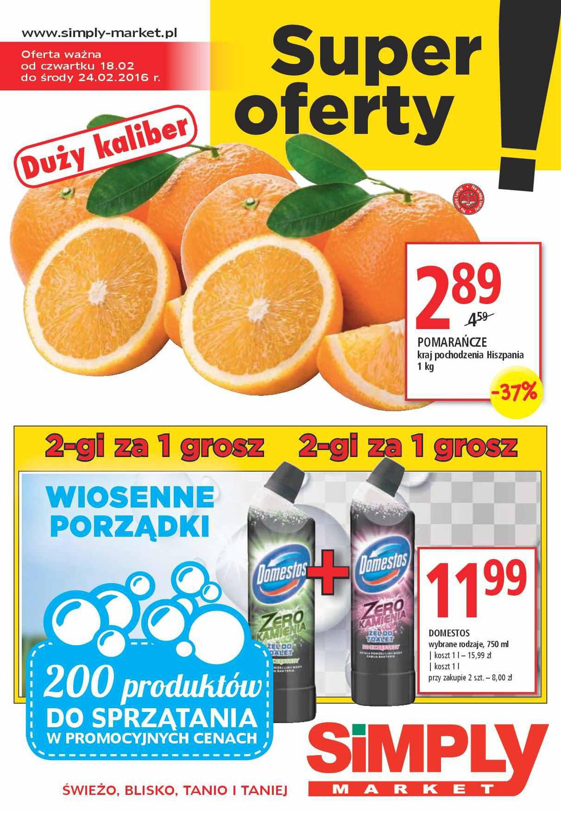 Gazetka promocyjna Simply Market str. 1