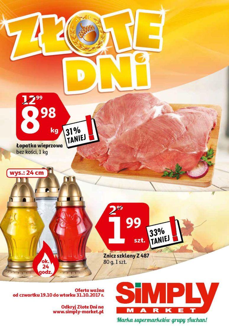Gazetka promocyjna Simply Market str. 1
