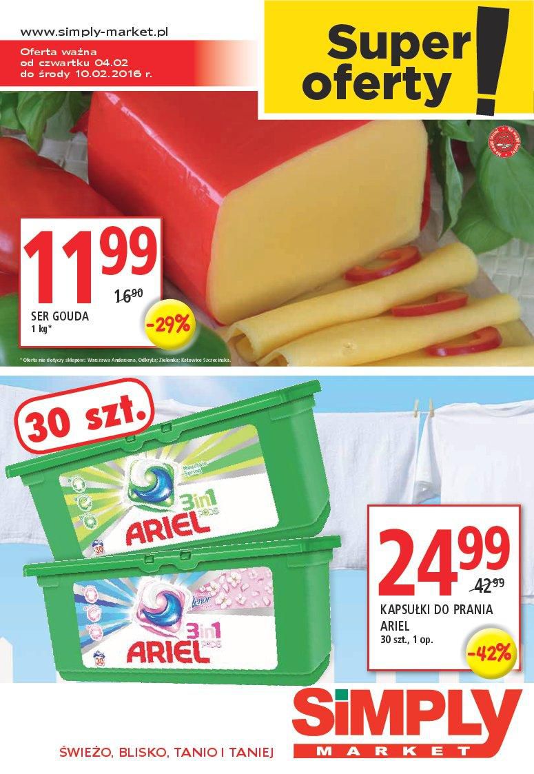 Gazetka promocyjna Simply Market str. 1