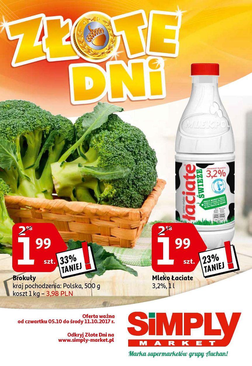 Gazetka promocyjna Simply Market str. 1