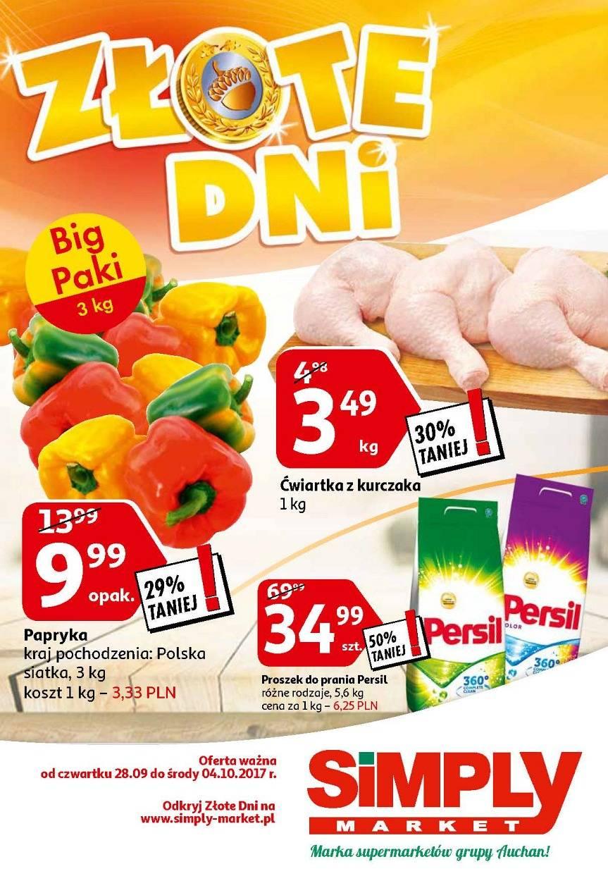 Gazetka promocyjna Simply Market str. 1