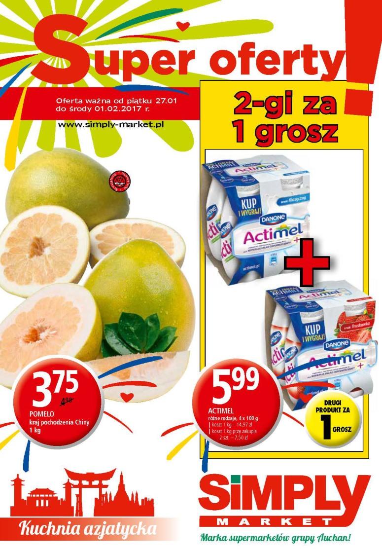 Gazetka promocyjna Simply Market str. 1