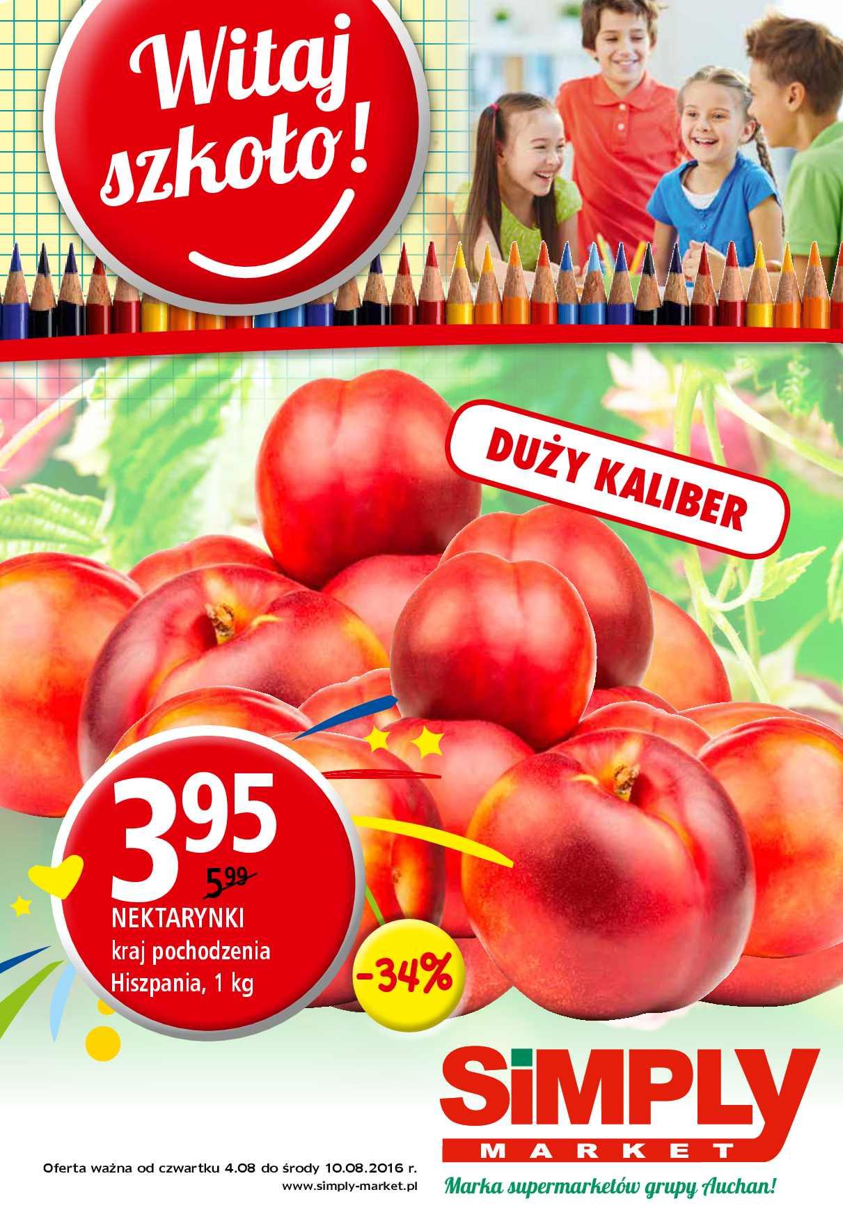 Gazetka promocyjna Simply Market str. 1