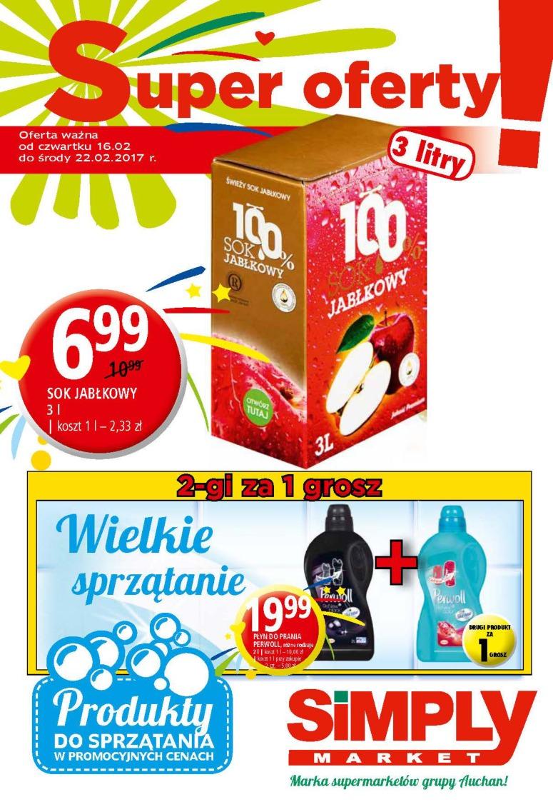 Gazetka promocyjna Simply Market str. 1