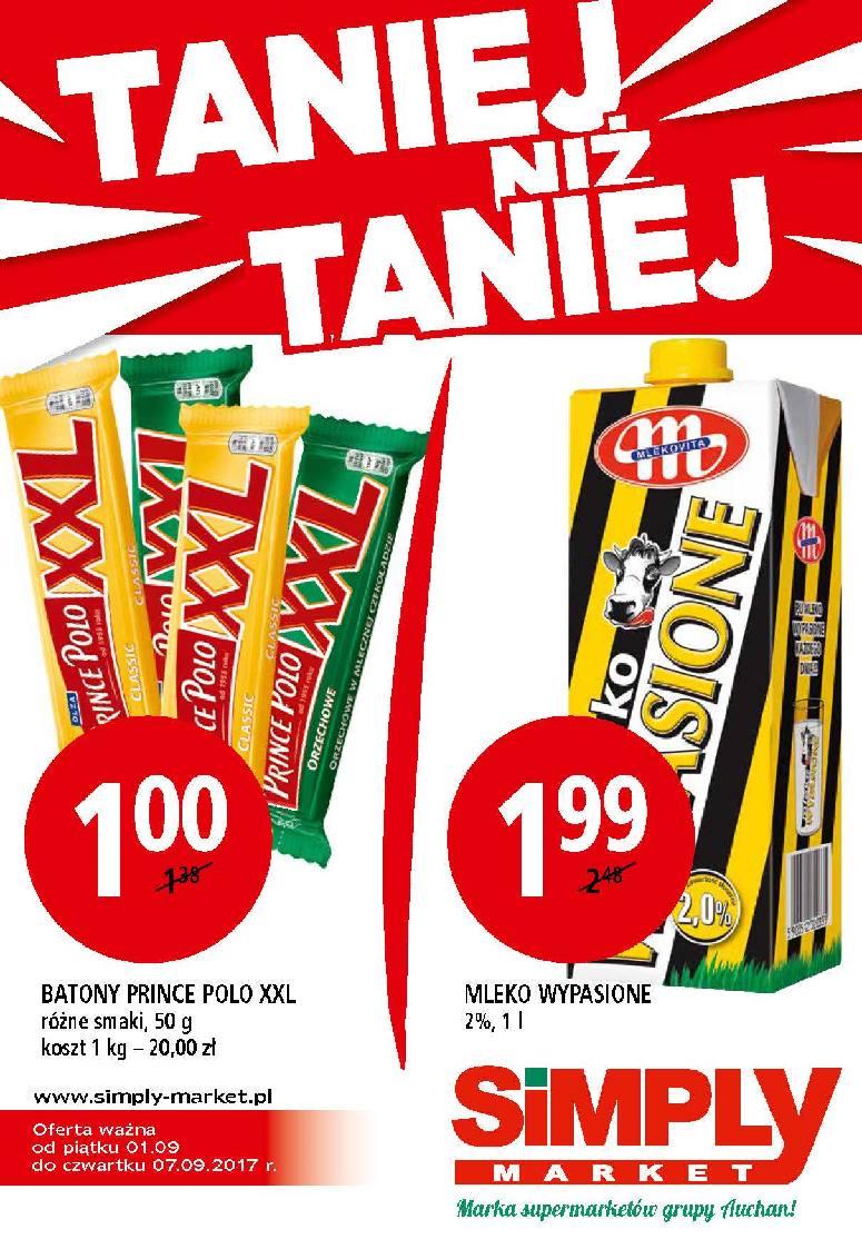 Gazetka promocyjna Simply Market str. 1