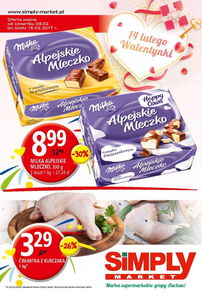 Gazetka promocyjna Simply Market str. 1