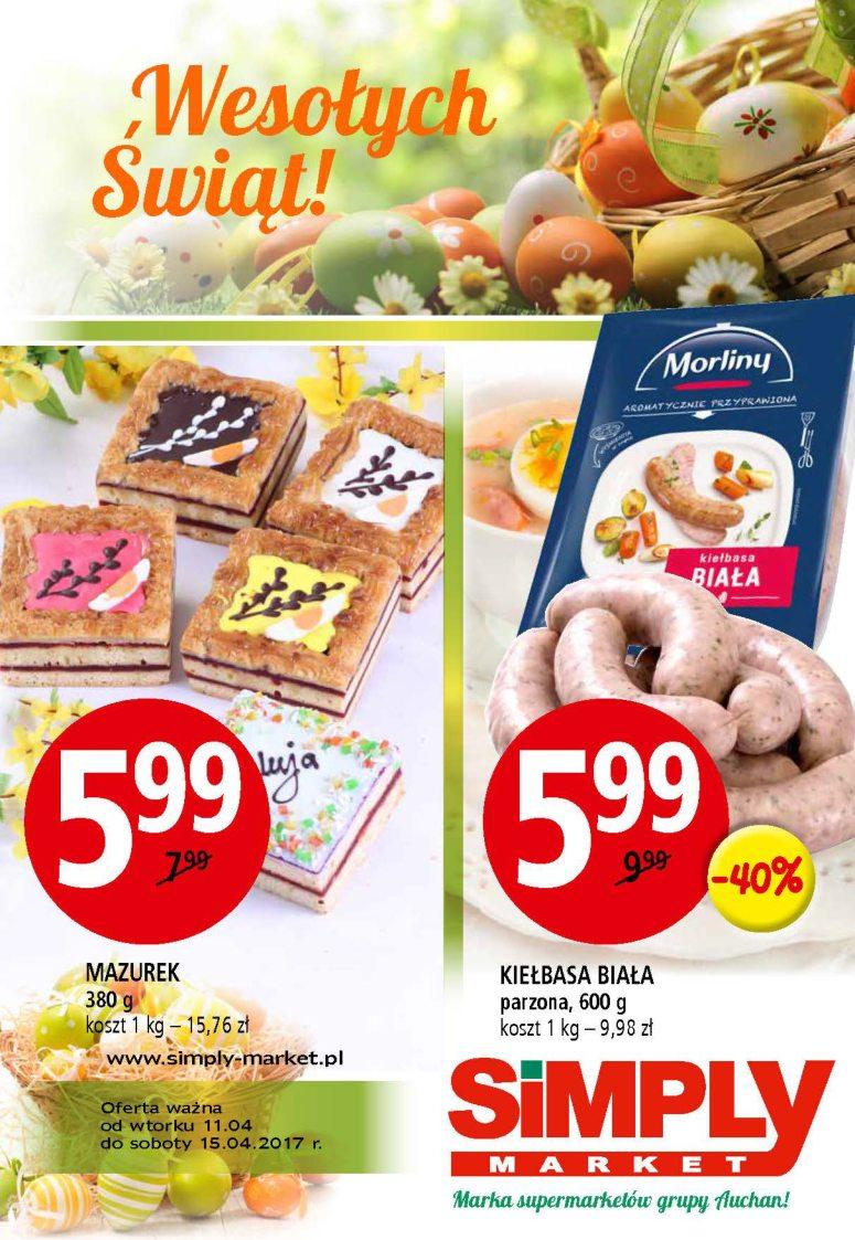 Gazetka promocyjna Simply Market str. 1