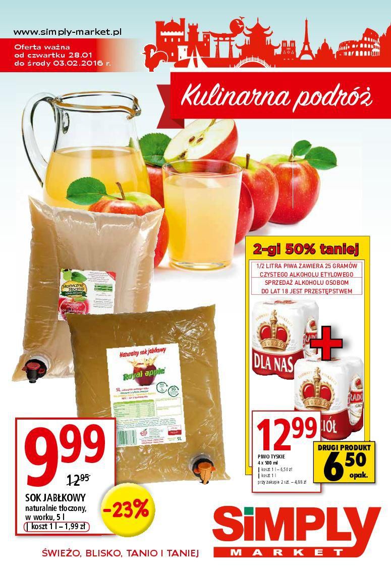 Gazetka promocyjna Simply Market str. 1