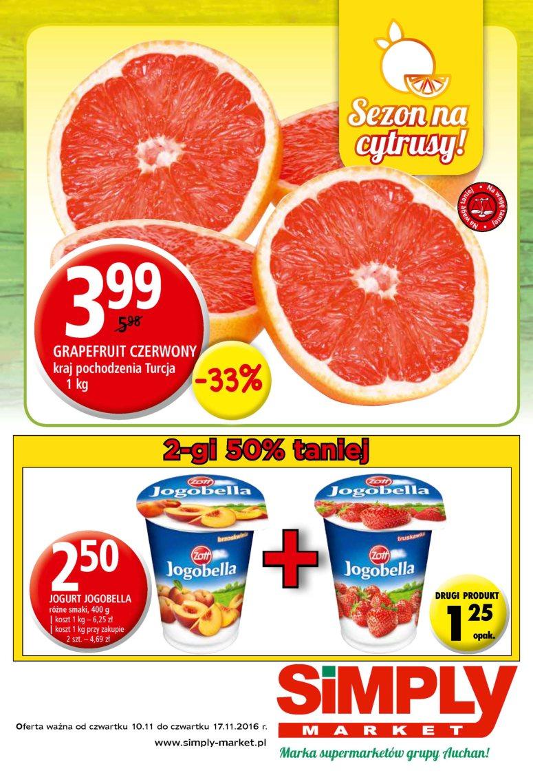 Gazetka promocyjna Simply Market str. 1