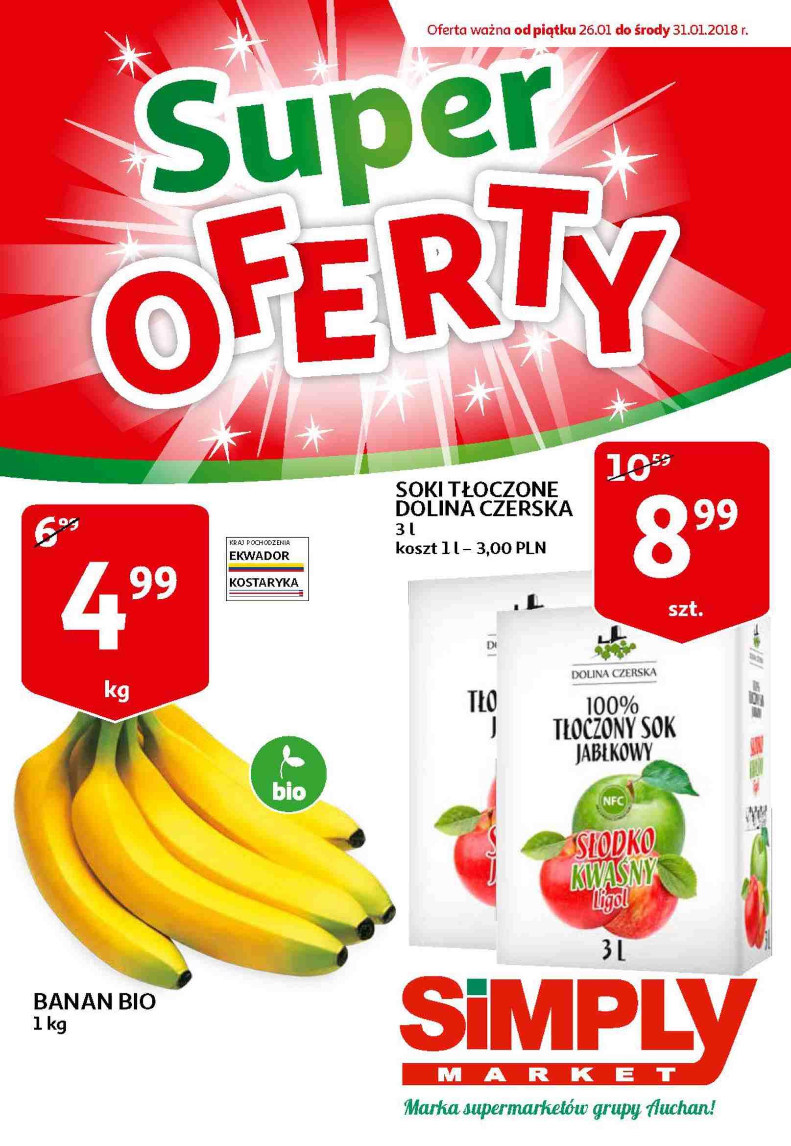 Gazetka promocyjna Simply Market str. 1